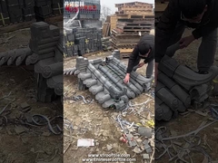 Diseño tradicional natural de Grey Chinese Clay Roof Tiles