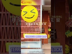 fachada de ladrillo hueco exterior de ladrillo de arcilla pared de mampostería bloques de brisa