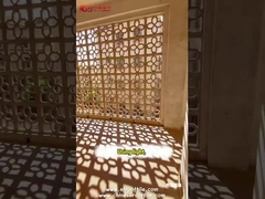 bloque de pantalla de hormigón decorativo