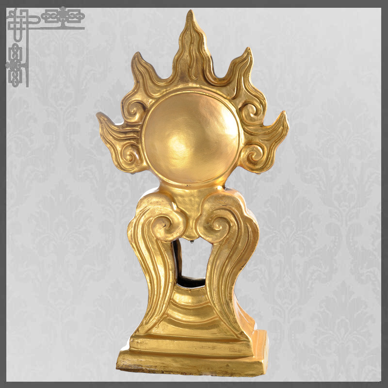 Decoración china Art Collection Customizable Size Color del tejado del Finial del tejado de la bola de fuego