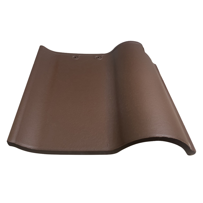 Tejado de cerámica español Clay Tiles Size del hotel del chalet del color del chocolate 220*220m m
