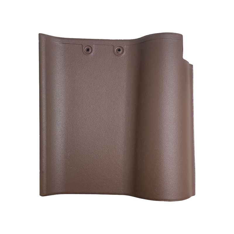 Tejado de cerámica español Clay Tiles Size del hotel del chalet del color del chocolate 220*220m m