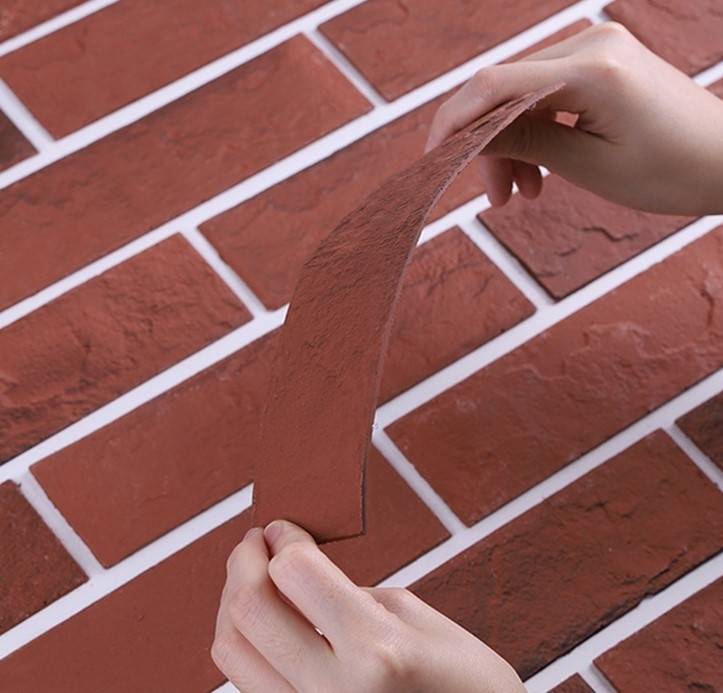 Pared suave superficial de la piedra 3/4m m MCM Clay Tiles For Exterior Interior de Matt