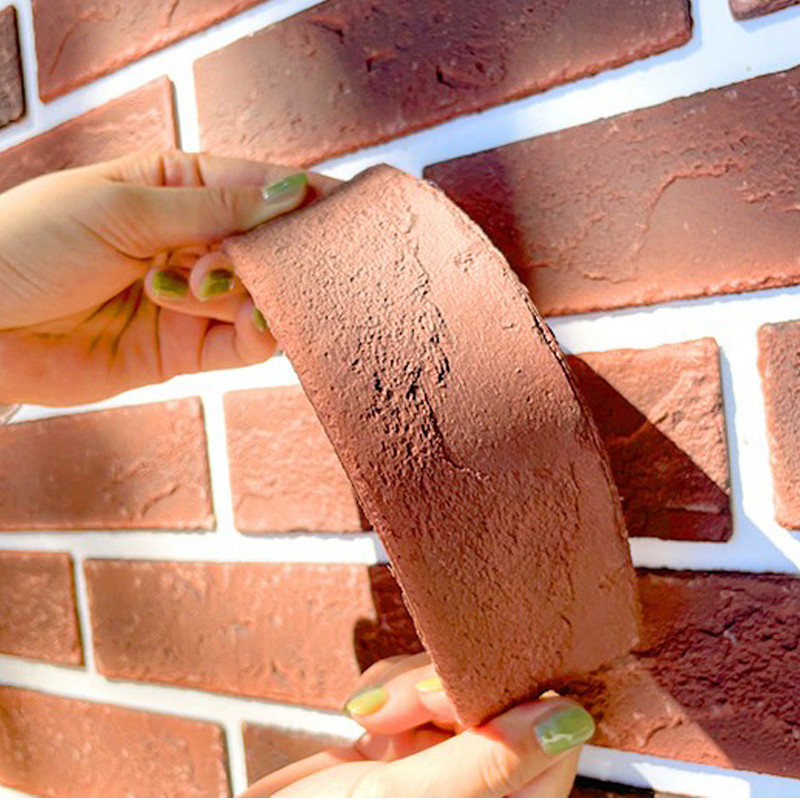 Ladrillo flexible material ligero de las baldosas cerámicas del MCM para el suelo exterior de la pared interior