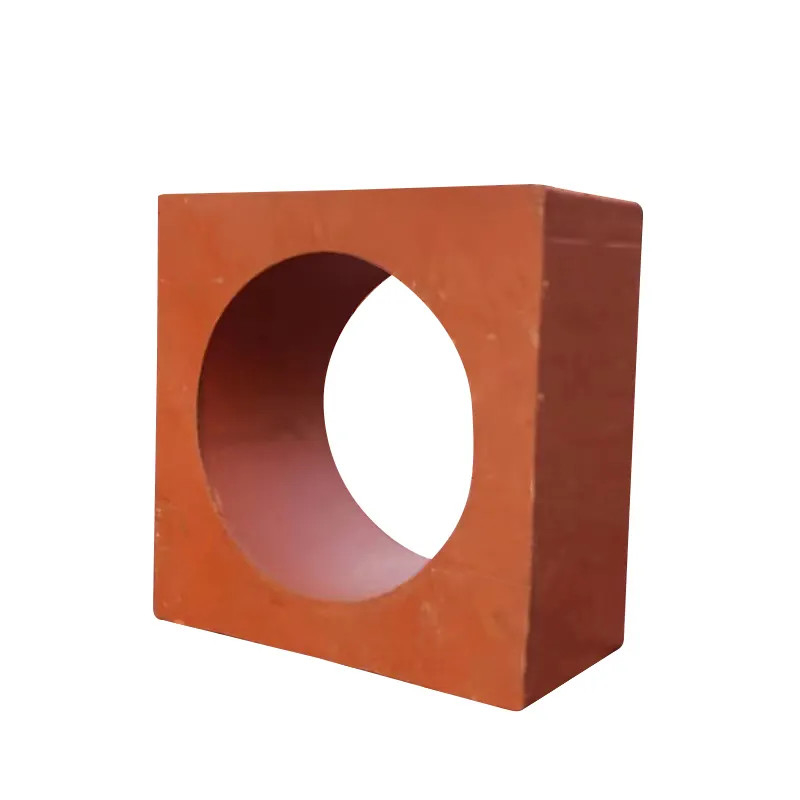 Ladrillos huecos de cerámica de la decoración de la ventilación roja de la pared para las cercas del jardín