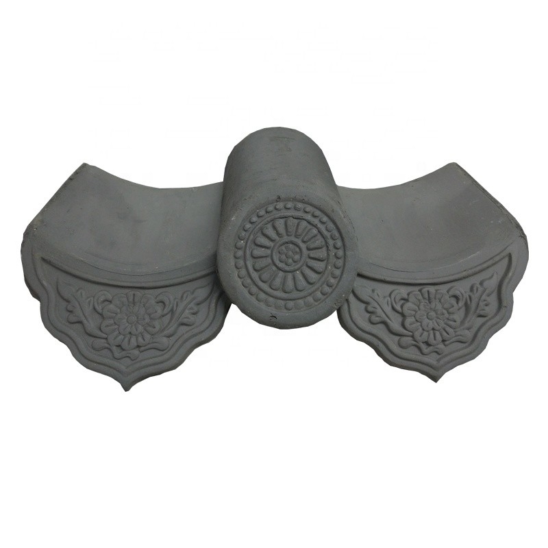 Ornamento decorativo Kawara Tejas japonesas Techos para casas tradicionales japonesas