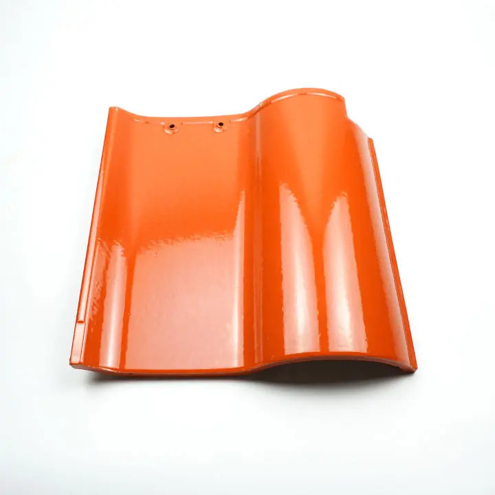 Tejas clásicas españolas de color personalizado con acristalamiento francés material de arcilla natural impermeable