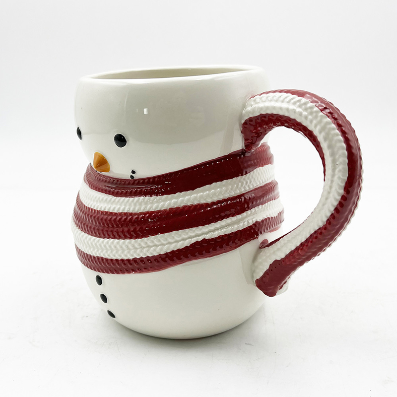 Serie de Navidad Café Agua Leche Muñeca de nieve Taza linda taza de Navidad Taza de cerámica para regalos Decoración del hogar