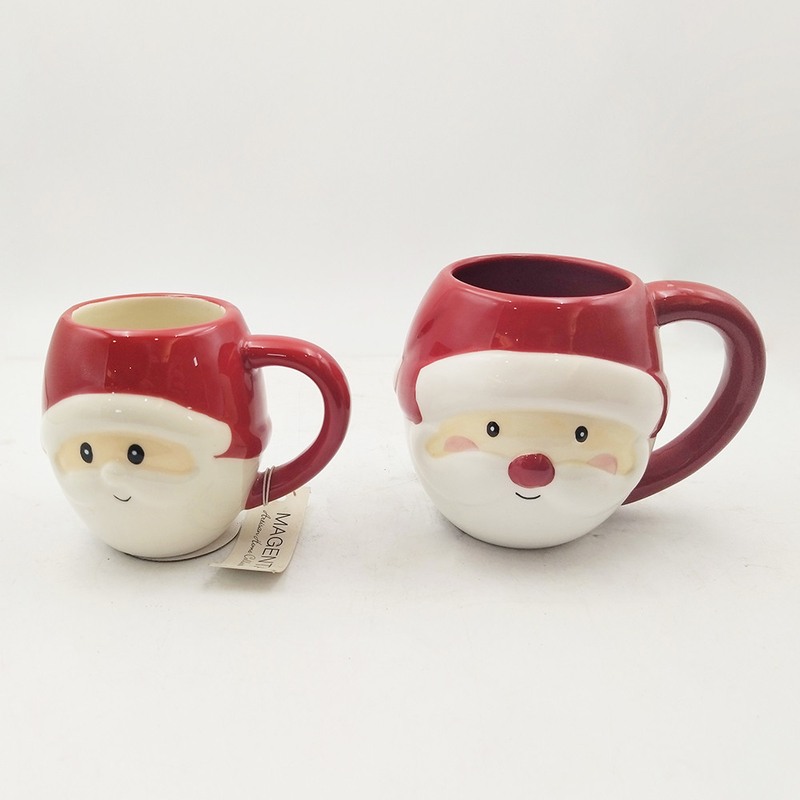 Animales cerámicos personalizados lindos Tazas de cara 3D pintadas a mano Novedad Taza de café para regalo Restaurante en casa