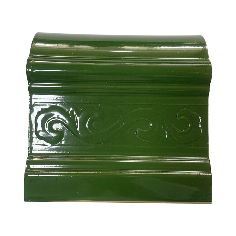 Tejas de terracota de estilo antiguo chino para pabellones de jardín y edificios modernos