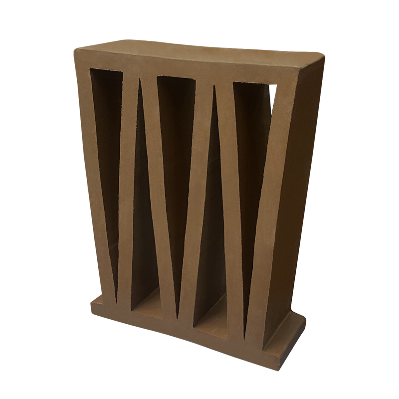 Pantalla de terracota Decorativa de forma de bloque de brisa ladrillos para techo y pared Diseño versátil