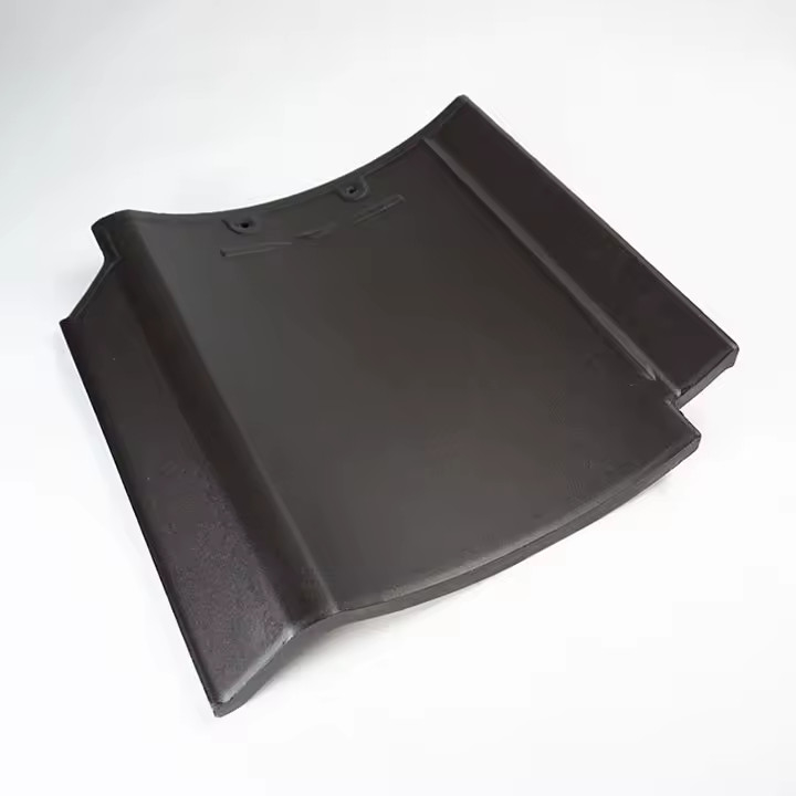 Tejas de cerámica japonesa Material de construcción Tejas de pared Hoja de techo para el techo tradicional japonés antiguo