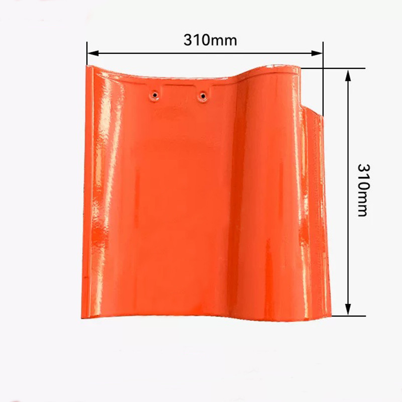 Premium S-Curve Spanish Roof Tile Classic Rojo Cerámico de Alta Calidad Diseño Resistente al Tiempo Perfecto para el Hogar Tradicional