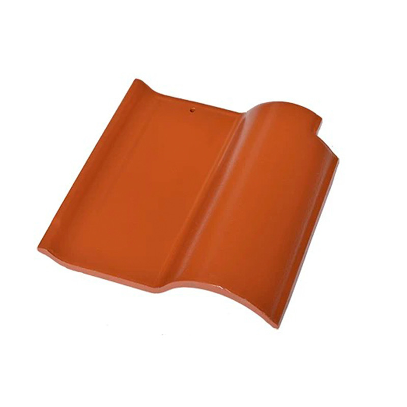 Techo de techo español de curva S ecológico acabado natural cerámico diseño eficiente energéticamente Solución de techo sostenible