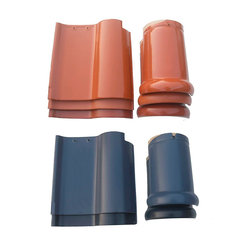 Clásico S-curva Spanish Roof Tile Arcillas resistentes al clima Tradicional Estética de larga duración para hogares y edificios