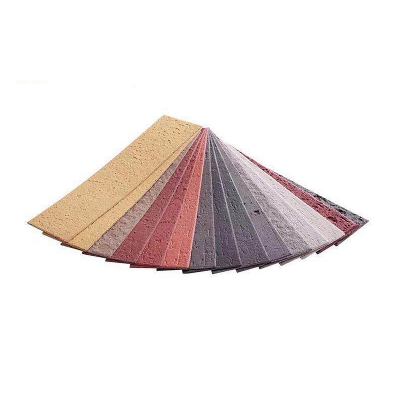 Paneles de pared de arcilla curva suave Opciones de tamaño flexibles Tejas de pared auténticas Material de construcción ideal