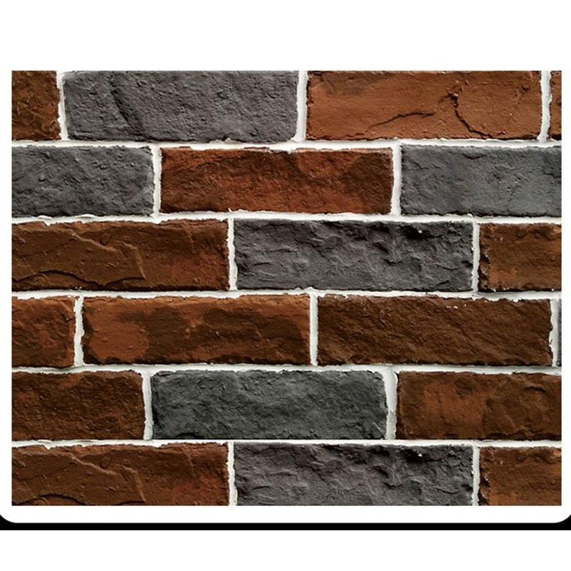 Tejas de ladrillo de pared de arcilla flexible de diversas dimensiones La textura rústica de la arcilla mejora la estética de los espacios de vida