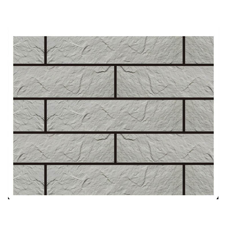 Revestimientos de paredes de arcilla personalizables Material de construcción robusto Tejas de pared blandas flexibles Tintas terrosas ideales para casas modernas