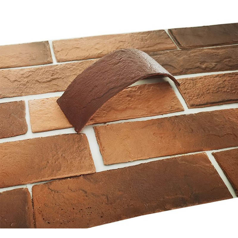 Morden Design Texturas de suelo Flexibles de piedra blanda de pared azulejos de arcilla MCM Veneer de piedra artificial para la decoración de paredes exteriores