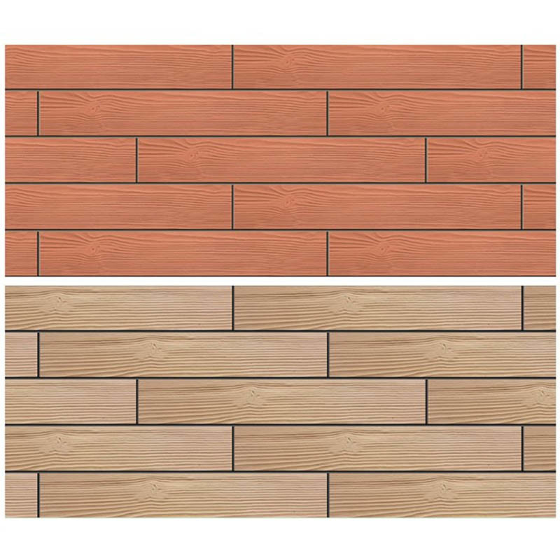 Fabricante Venta al por mayor Vista de madera Flexible Tiles de pared de piedra suave a prueba de fuego Eco-amigable Panel de pared MCM delgado flexible
