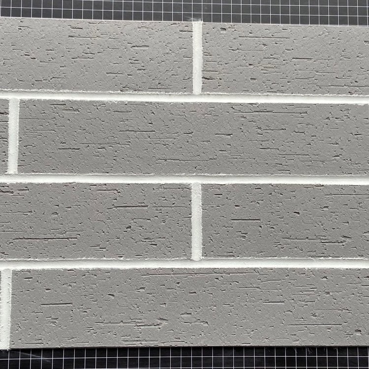 Tejas de piedra blando de pared de arcilla Flexible Pilar de columna de piedra Mcm Grasa de líneas de azulejos de pared exterior e interior