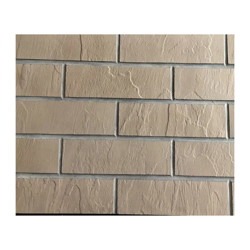 Instalación rápida Veneer de ladrillo MCM Antiguo de ladrillo rojo con cara al hotel Decoración de paredes exteriores Flexible de cerámica combinada