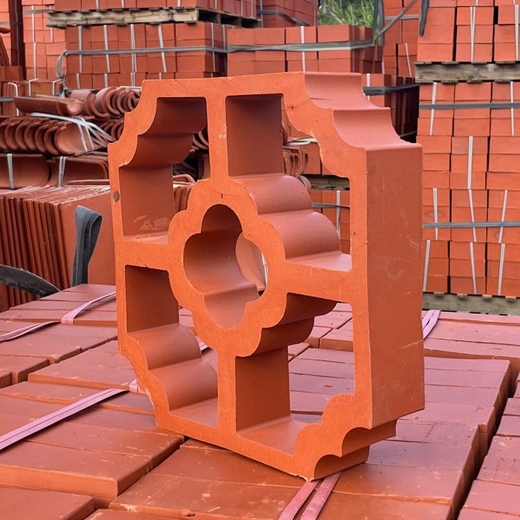 Flor del Sol Exterior Interior Pared de terracota Bloques de brisa Panel de jardín fachada ladrillo