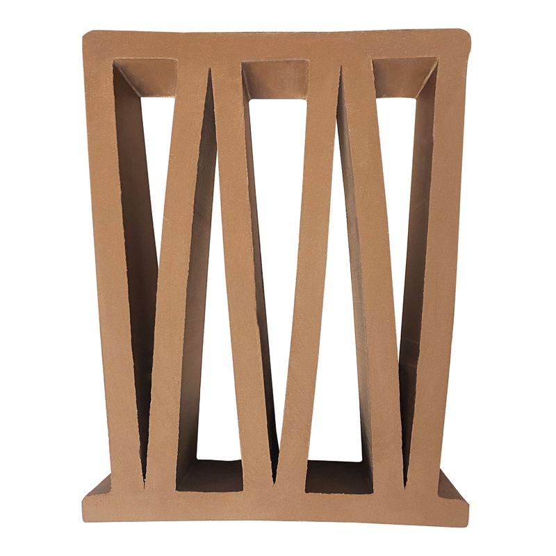 Técnica de Matt Superficie Sinterizada Bloques de pared de ladrillo decorativos para ventilación en cafetería y restaurante chino diseño de interiores