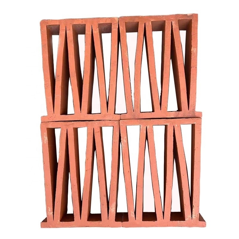 Técnica de Matt Superficie Sinterizada Bloques de pared de ladrillo decorativos para ventilación en cafetería y restaurante chino diseño de interiores