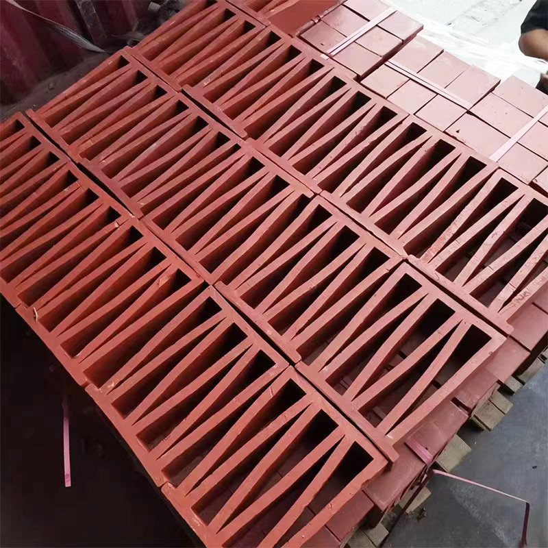 Técnica de Matt Superficie Sinterizada Bloques de pared de ladrillo decorativos para ventilación en cafetería y restaurante chino diseño de interiores