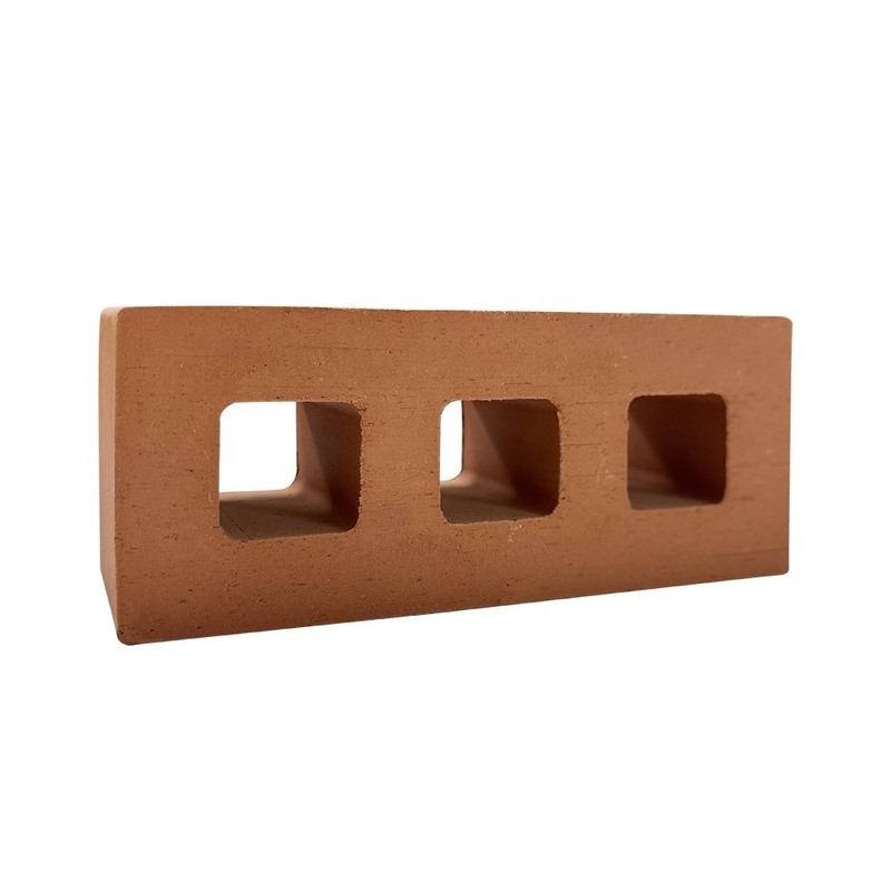 800 grados centígrados de aislamiento térmico Casa de terracota Construir bloque material decorativo Rectángulo hueco ladrillo perforado exterior