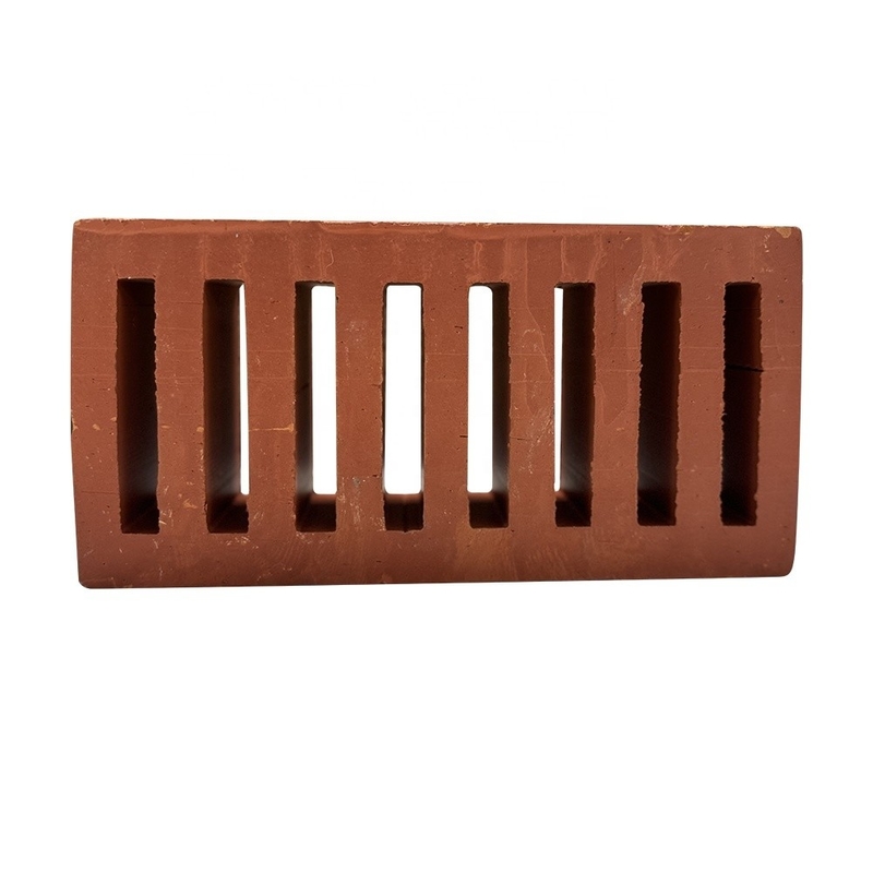 800 grados centígrados de aislamiento térmico Casa de terracota Construir bloque material decorativo Rectángulo hueco ladrillo perforado exterior