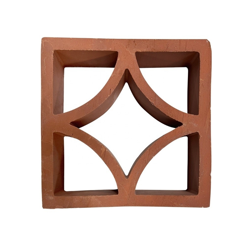 7% Absorción Panel de fachada de terracota Tejas de ventana en diseño clásico para decoración decorativa de ladrillos de jardín