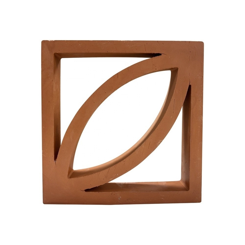 7% Absorción Panel de fachada de terracota Tejas de ventana en diseño clásico para decoración decorativa de ladrillos de jardín