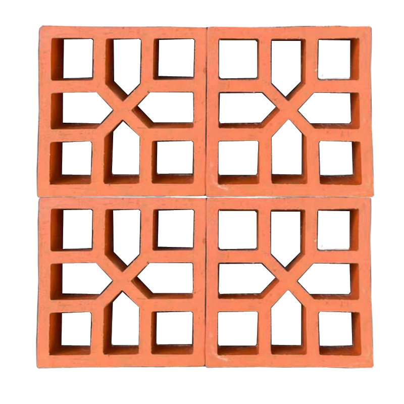 250*250*70mm Tamaño común Decorativo Pared de ladrillo Bloque de brisa Concreto con 7% de Absorción