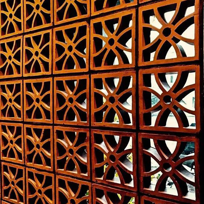 800 grados centígrados aislamiento térmico ladrillos de arcilla perforados huecos para la construcción de paredes de jardín