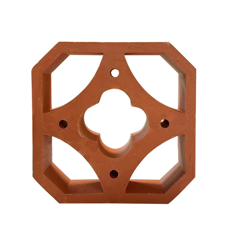 Baldosas de arcilla de terracota cocida a alta temperatura para bloques de ventilación decorativos de paredes interiores y exteriores