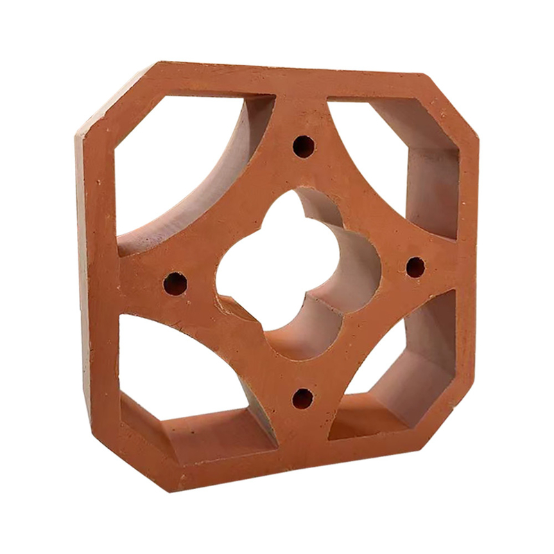 Baldosas de arcilla de terracota cocida a alta temperatura para bloques de ventilación decorativos de paredes interiores y exteriores