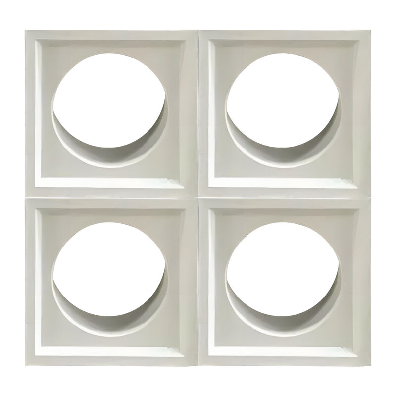 Bloque de pantalla de hormigón resistente a la sal para zonas costeras Bloque de ventilación anticorrosión Bloque de pared de decoración Bloque de brisa