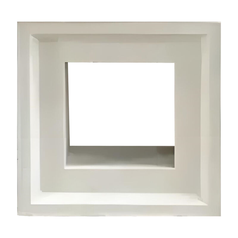 Sistema de instalación rápida de bloques de pantalla de hormigón entrelazados modulares, ladrillo hueco para decoración de paredes