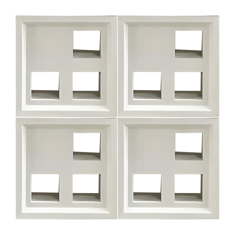 Bloques de cemento para paredes, ladrillos decorativos para diseño de interiores y decoración exterior