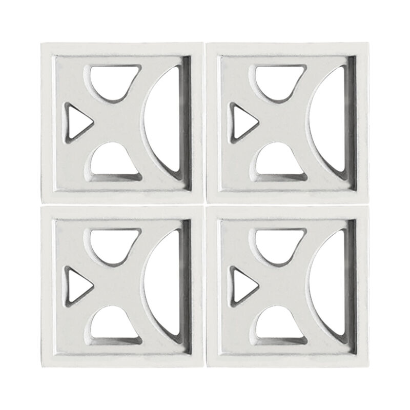 Bloque de aire de cemento cuadrado para cristales de ventilación ladrillos sinterizados ladrillos huecos para decorar paredes