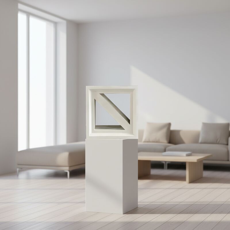 Bloques de cemento de brisa sinterizados ladrillos sólidos para paredes exteriores, particiones geométricas de espacio y aplicaciones de bloques de pantalla