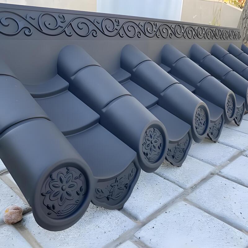 Hoja de techo de plástico de tejas de plástico ligero Material de techo de plástico de techo de tejas de PP para el proyecto