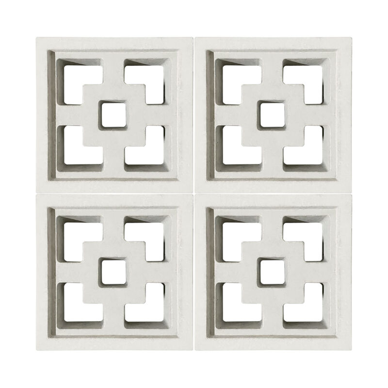 Bloques de brisa de hormigón para balcones y casas adosadas