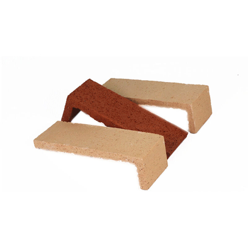 Arcillas amarillas claras con cara dividida ladrillo rústico revestimiento de paredes exteriores opciones multicolores para fachada y diseño de paisajes