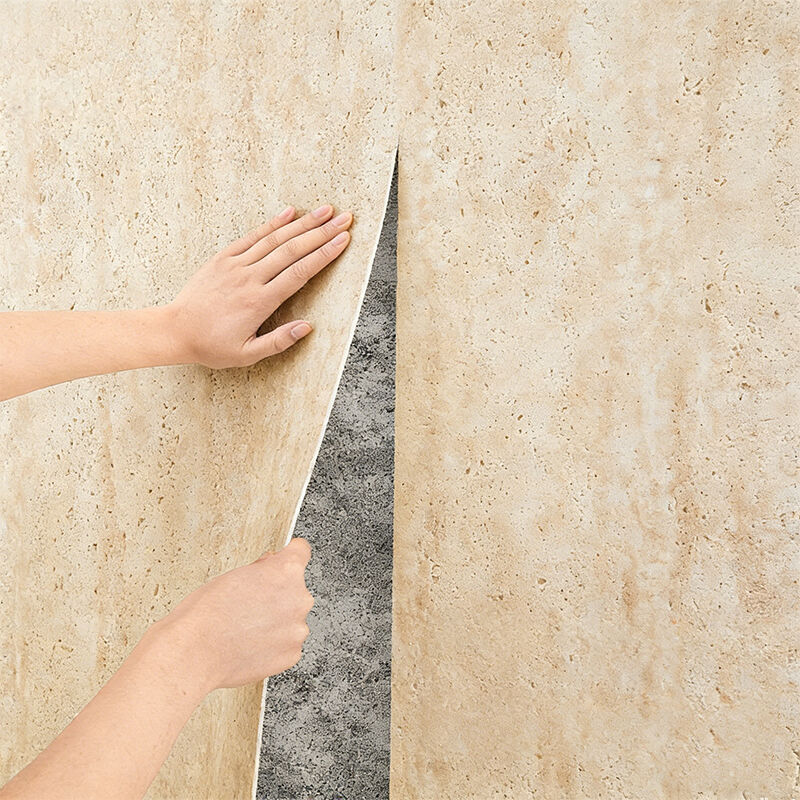 Travertino a prueba de fuego azulejos de pared de arcilla suave flexible MCM revestimiento de la pared fachada de la pared exterior Clinker ladrillo deslizamiento azulejos para el hotel