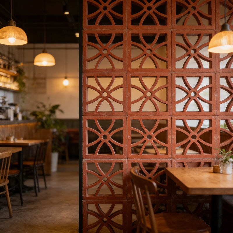 Garden Building Materials Wall Breeze Blocks Perforated Bricks for Fence Decoration