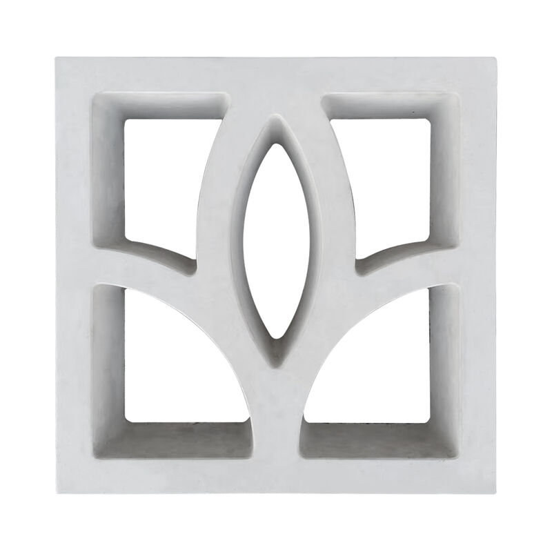 Bloques modernos de cemento blanco de brisa Pared decorativa Pared divisoria Bloque de hormigón con una amplia gama de patrones