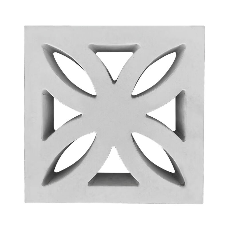 Bloques modernos de cemento blanco de brisa Pared decorativa Pared divisoria Bloque de hormigón con una amplia gama de patrones